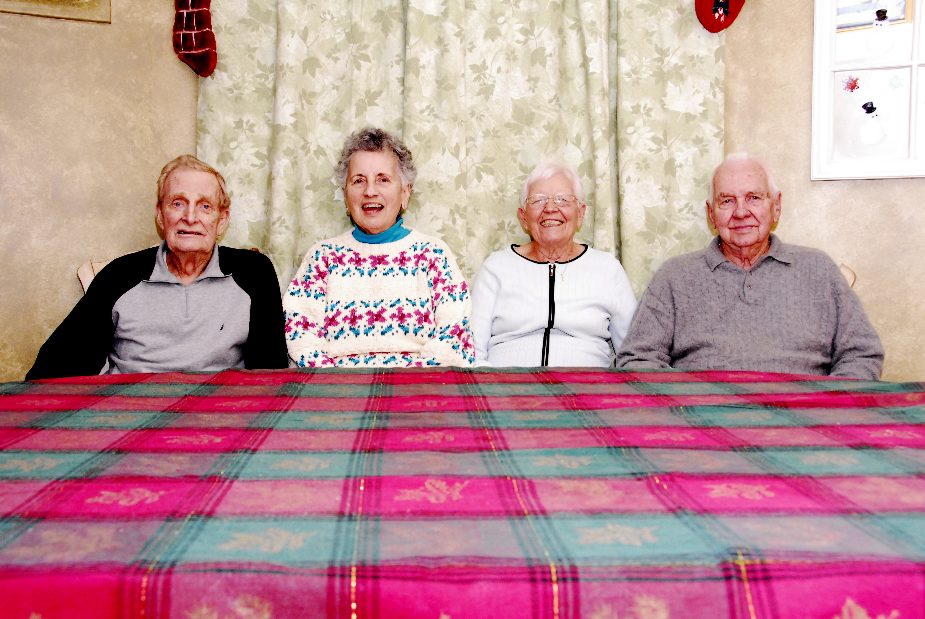 GGPa, GGMa, Grandma, and Pop (left to right)