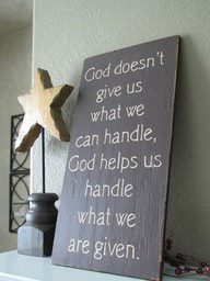 god helps us handle