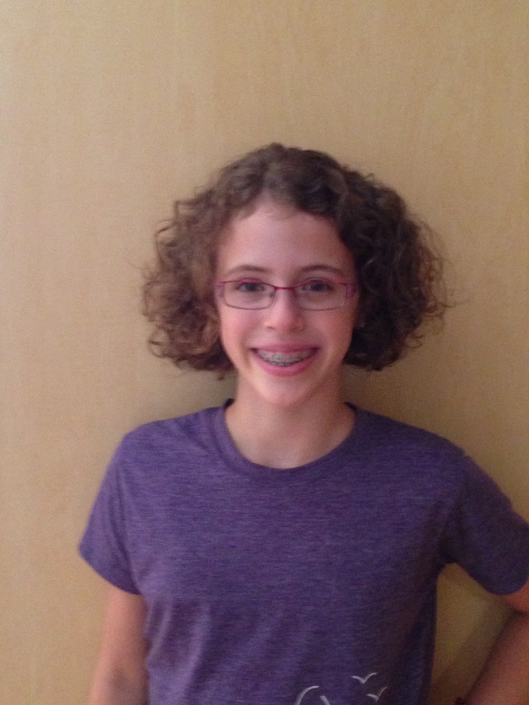 My beautiful, BRAVE, GENEROUS girl!