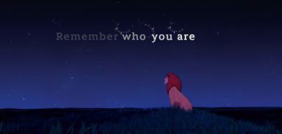 remember who you are