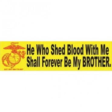 he who shed blood with me