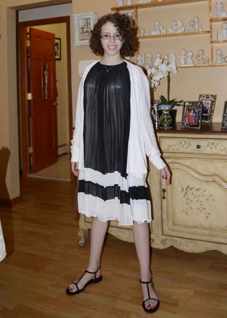 She is charming and beautiful.