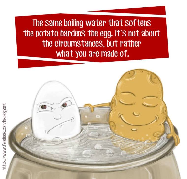 One of the many lessons I learned from Mom