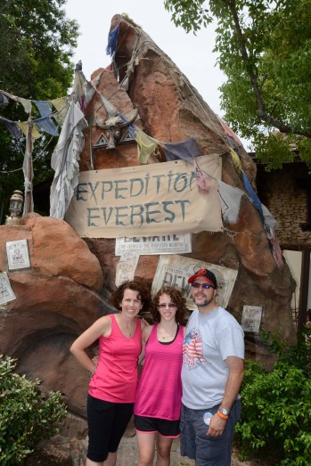 She's more brave than me, but we DID it!