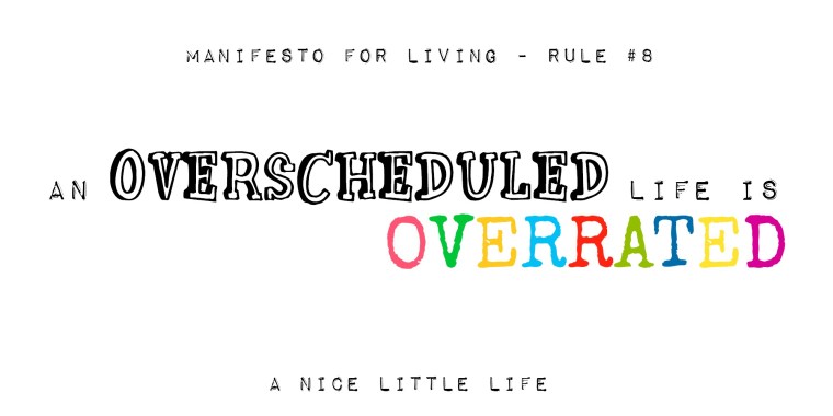 overscheduled