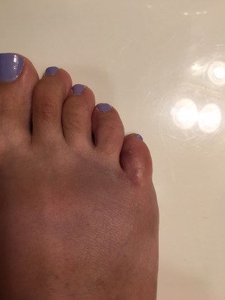 Saturday 9/3 - I did manage a polish change!